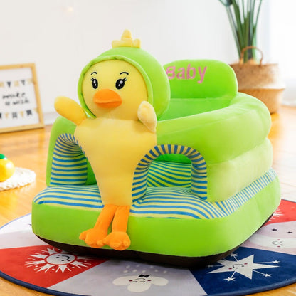 Anti-Fall Cartoon Baby Learning Sofa Chair & Tatami Mat