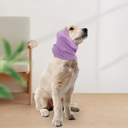 Calming Dog Ear Cover Hood for Anxiety Relief
