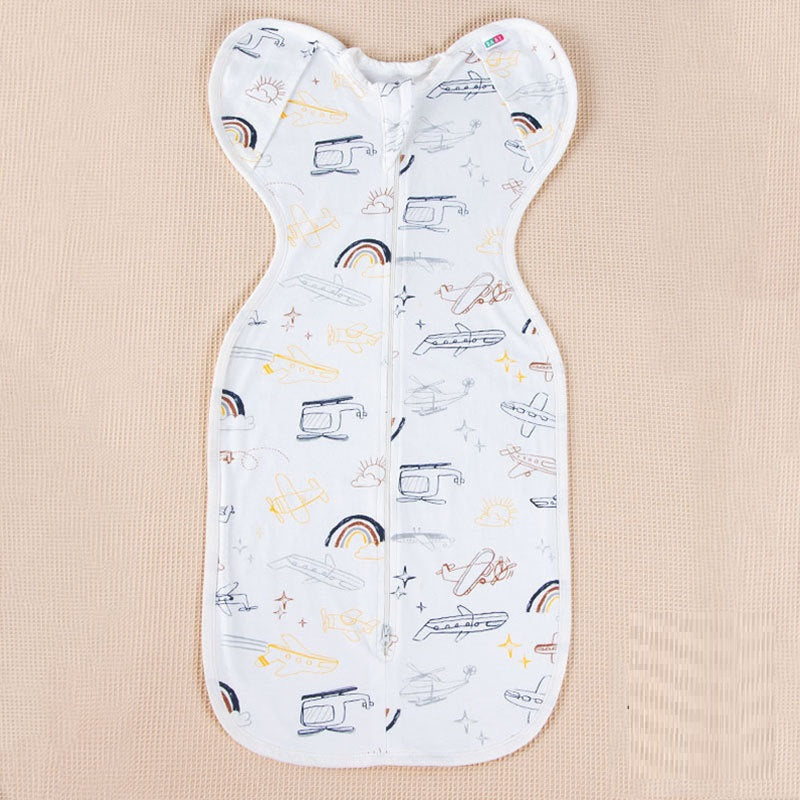Cotton Anti-Kick Printed Baby Sleeping Bag