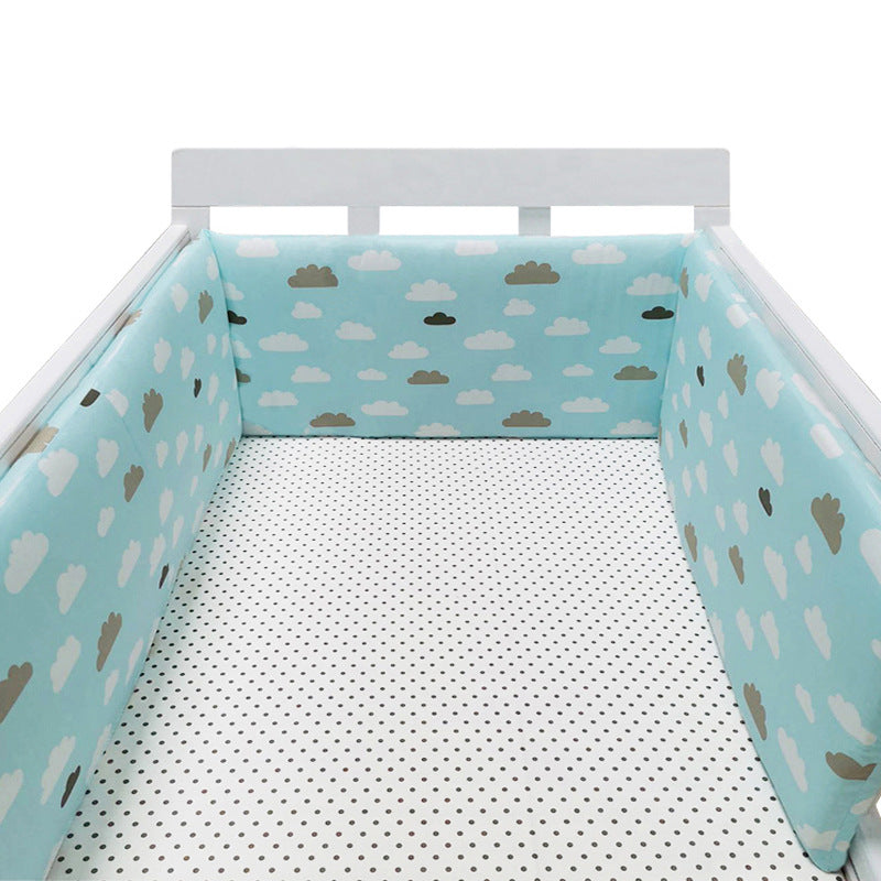 Baby Bed Safety Fence Anti-Fall Cotton Protective Guard