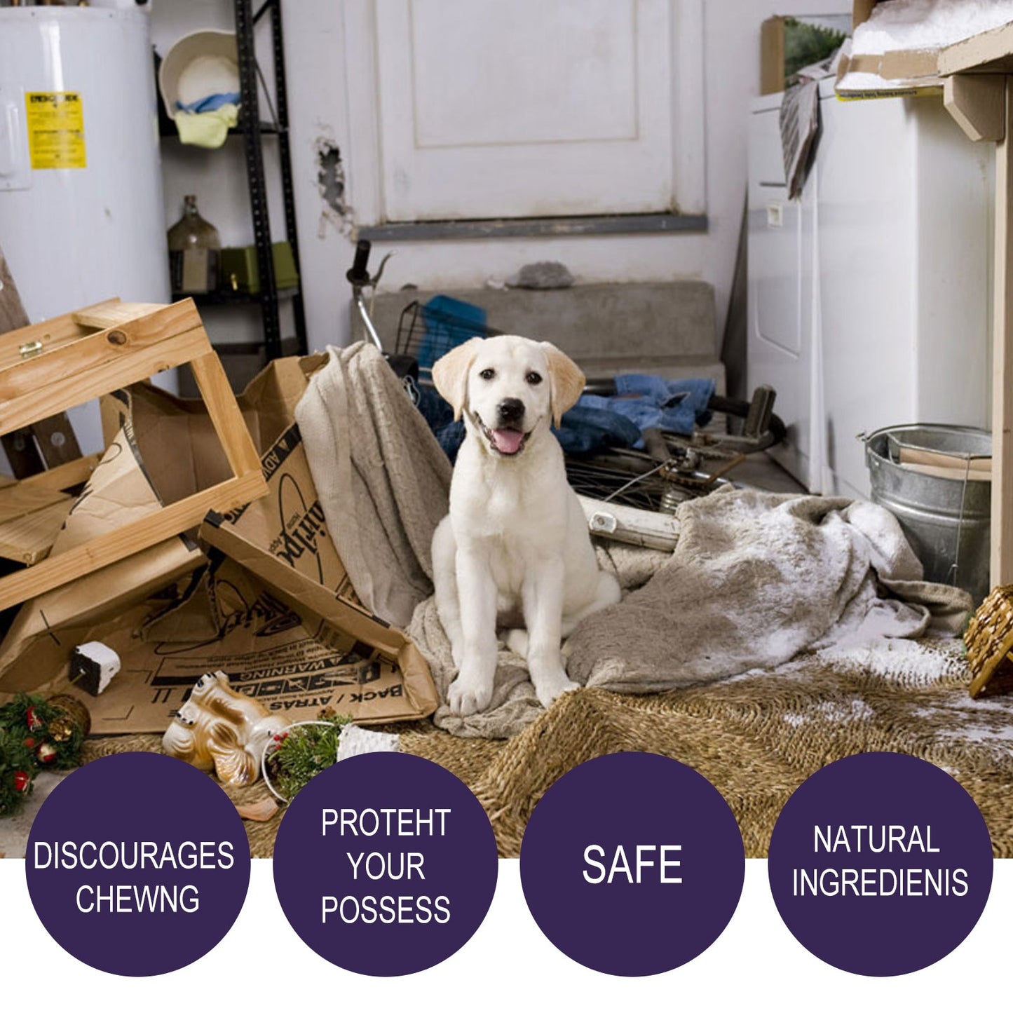 Anti-Chewing Bitter Deterrent Spray for Pets