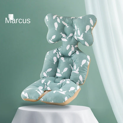 All-Season Pure Cotton Baby Stroller & Toddler Cushion