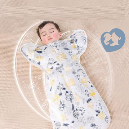 Cotton Anti-Kick Printed Baby Sleeping Bag