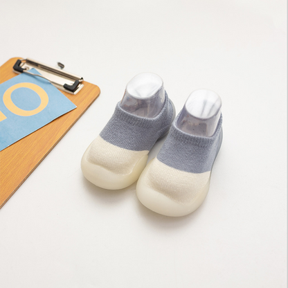 Breathable Mesh Toddler Floor Shoes with Rubber Soles