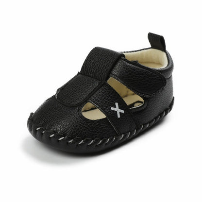 Open-Detail Baby Summer Shoes with Soft PVC Soles