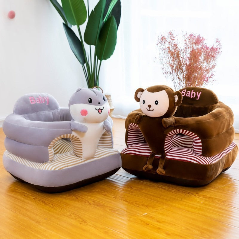 Anti-Fall Cartoon Baby Learning Sofa Chair & Tatami Mat