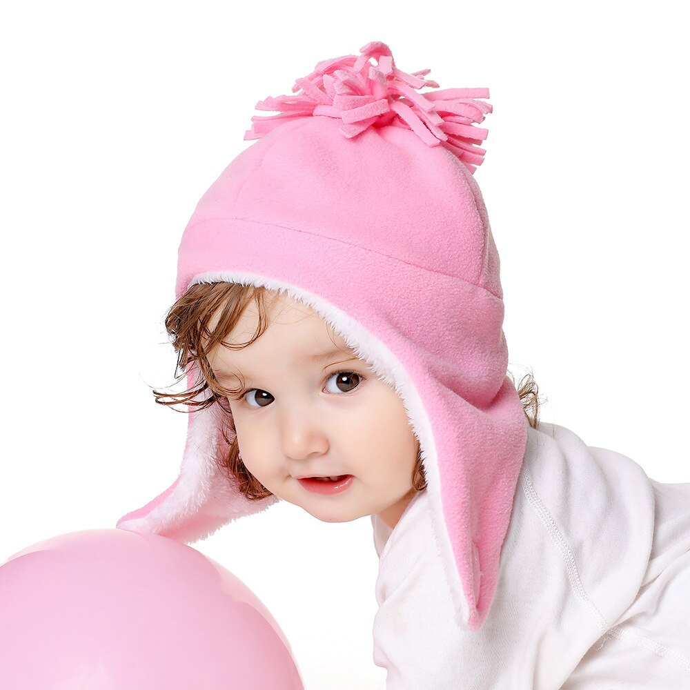 Newborn Beanie Hat & Gloves Set with Ears