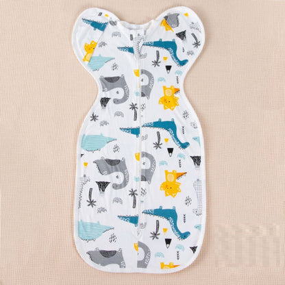 Cotton Anti-Kick Printed Baby Sleeping Bag