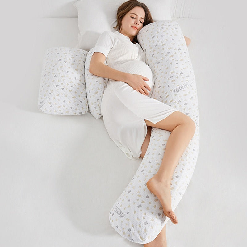 C-Shaped Ergonomic Maternity Breastfeeding Body Pillow