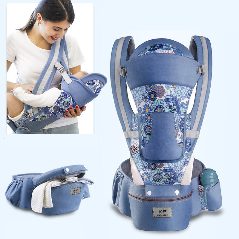 3-In-1 Ergonomic Baby Hip Seat Carrier & Wrap Sling