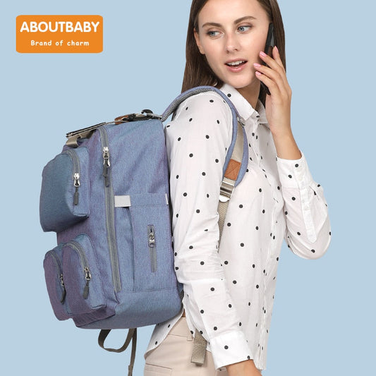 Large Capacity Waterproof Baby Diaper Bag Travel Backpack