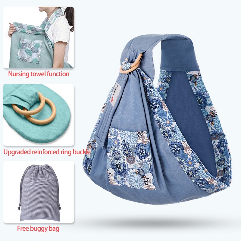Newborn Kangaroo Baby Carrier & Breastfeeding Cover