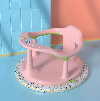Anti-Slip Suction Cup Newborn Baby Bath Chair & Stool