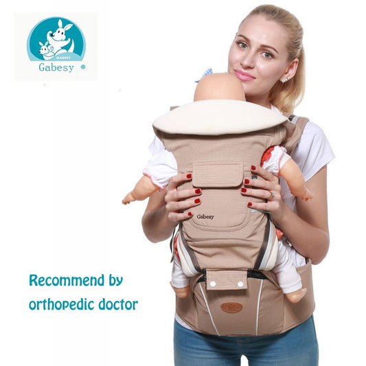 Gabesy Ergonomic Baby Carrier Backpack with Hip Seat