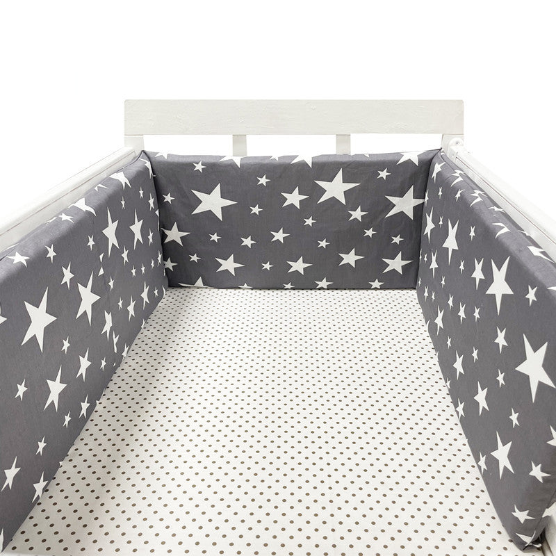 Baby Bed Safety Fence Anti-Fall Cotton Protective Guard