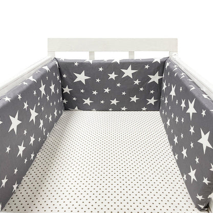 Baby Bed Safety Fence Anti-Fall Cotton Protective Guard