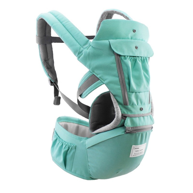 AIEBAO Ergonomic Baby Hip Seat Carrier & Wrap, 0-18M