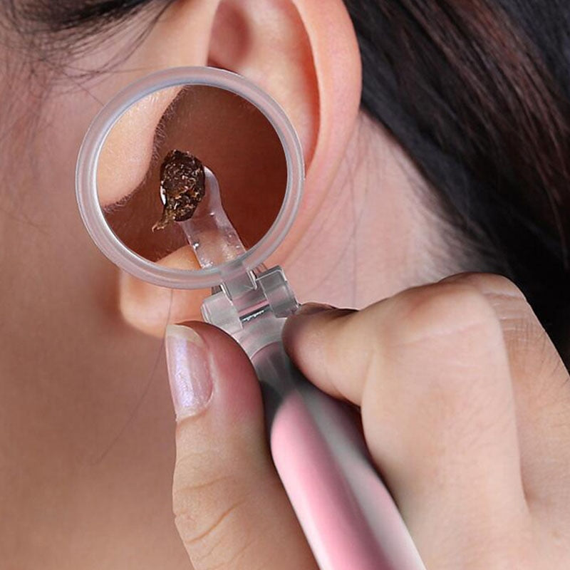 LED Light Baby Ear Cleaner Spoon with Magnifier