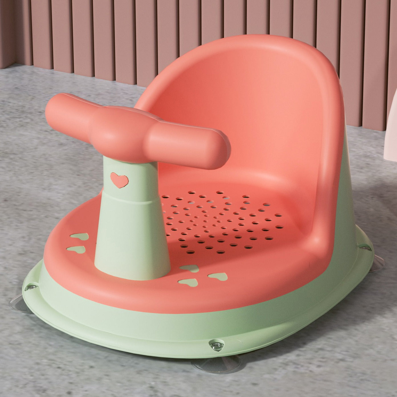 Adjustable Anti-Slip Baby Shower Chair & Bath Set