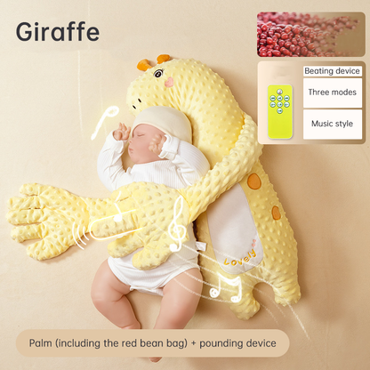 Baby Anti-Moros Reflex Soothing Sleep Pillow & Patting Toy