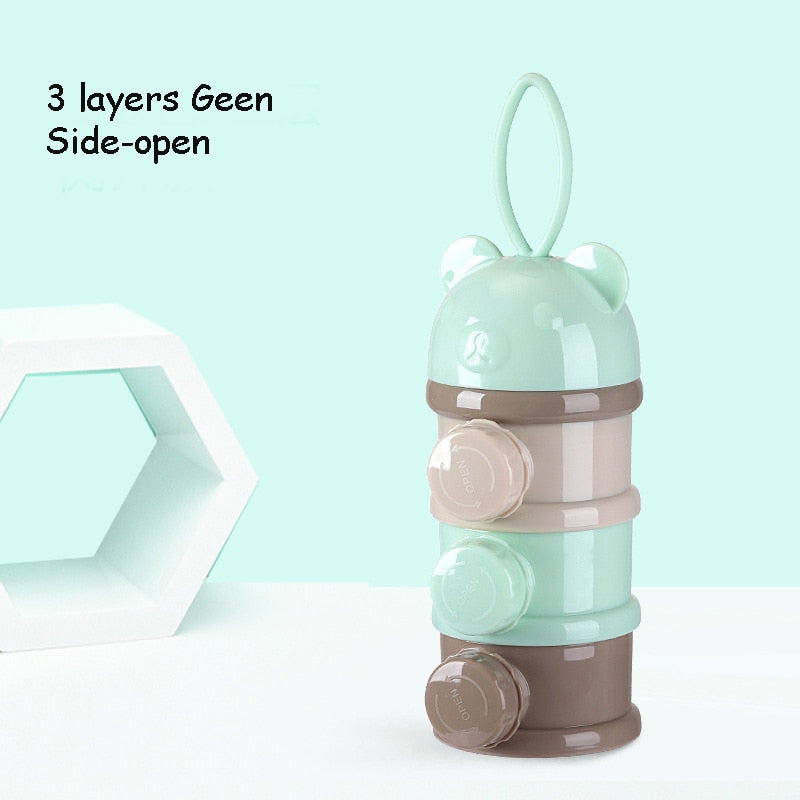 4 Layer Baby Food & Milk Powder Storage Box