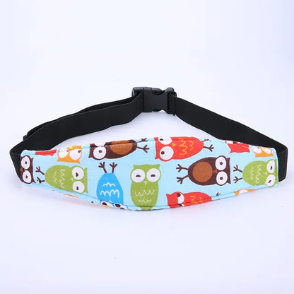 Adjustable Baby Stroller Head Support Sleep Positioner
