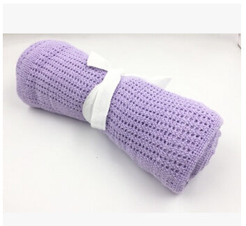 Super Soft Cotton Baby Swaddle Blanket & Stroller Cover