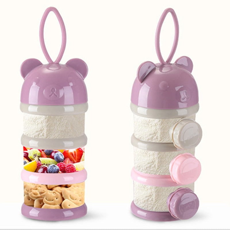 4 Layer Baby Food & Milk Powder Storage Box
