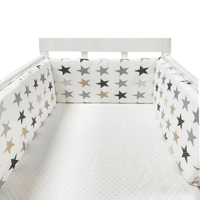 Baby Bed Safety Fence Anti-Fall Cotton Protective Guard