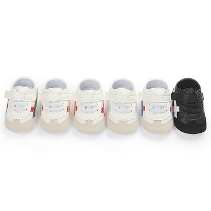 PU Baby & Toddler Shoes with PVC-Rubber Soles
