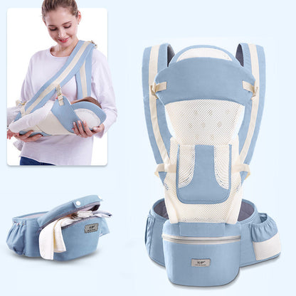 3-In-1 Ergonomic Baby Hip Seat Carrier & Wrap Sling