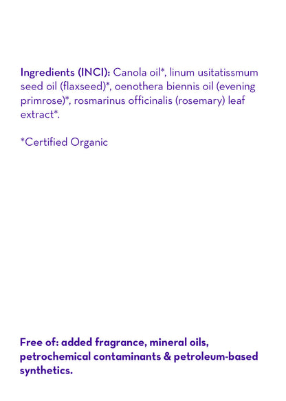 (No Fragrance) Super Sensitive™ Certified Organic Body Oil