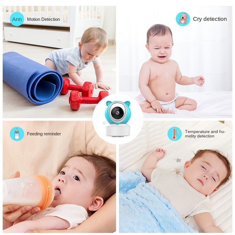 5" baby Monitor with Doodle & Temperature Detection
