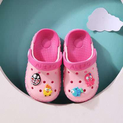 Cartoon-Print EVA Toddler Clogs