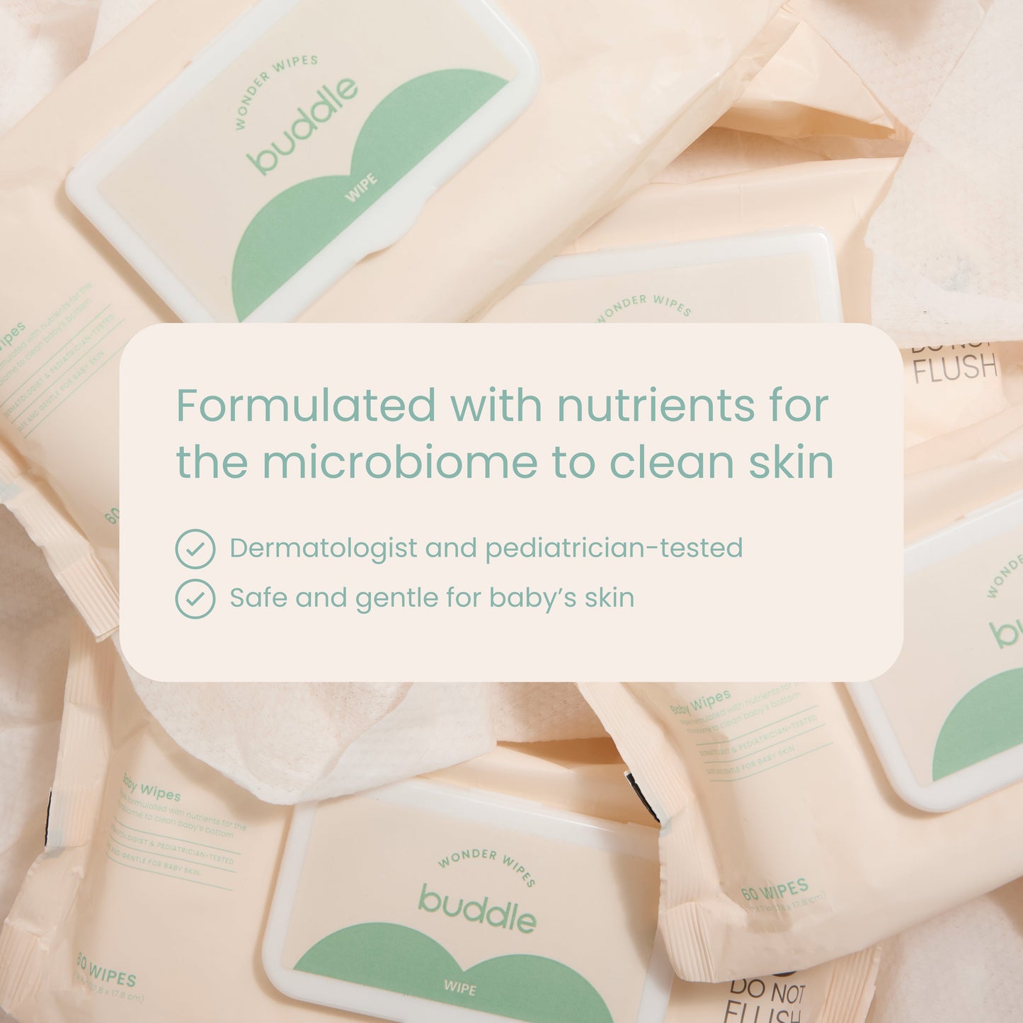 Buddle Wonder Wipes - Hypoallergenic Baby Wipes