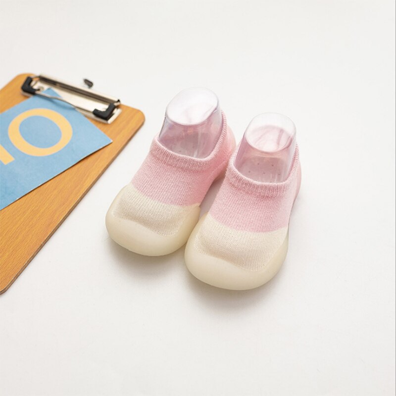 Breathable Mesh Toddler Floor Shoes with Rubber Soles