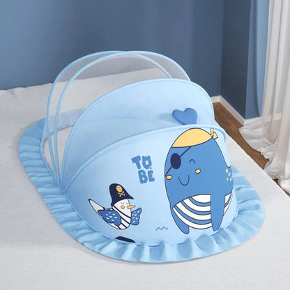 Foldable Full-Cover Baby Crib Mosquito Net