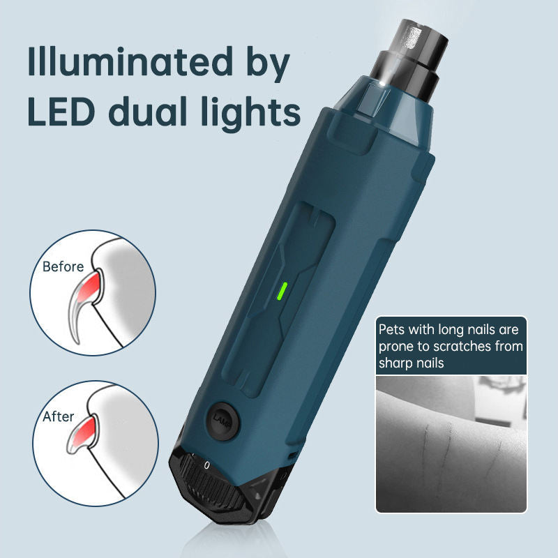 New Electric Nail Grinder & Trimmer for Cats & Dogs