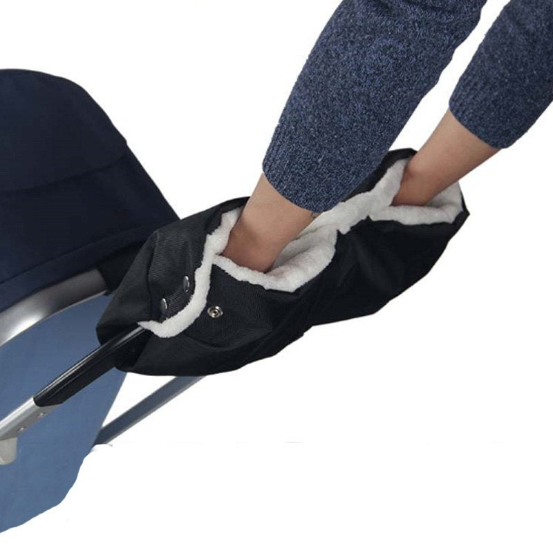 Waterproof Warm Baby Stroller Hand Muff & Mittens