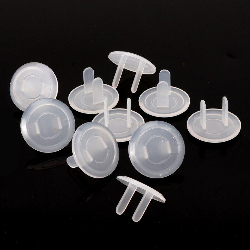 10-Pack Child Safety Electrical Outlet Cover Plugs