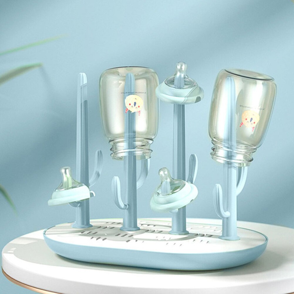 Space-Saving Baby Bottle Drying & Drain Rack