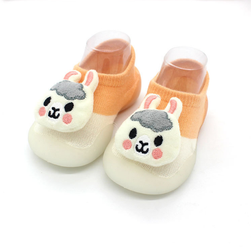 Breathable Mesh Toddler Floor Shoes with Rubber Soles
