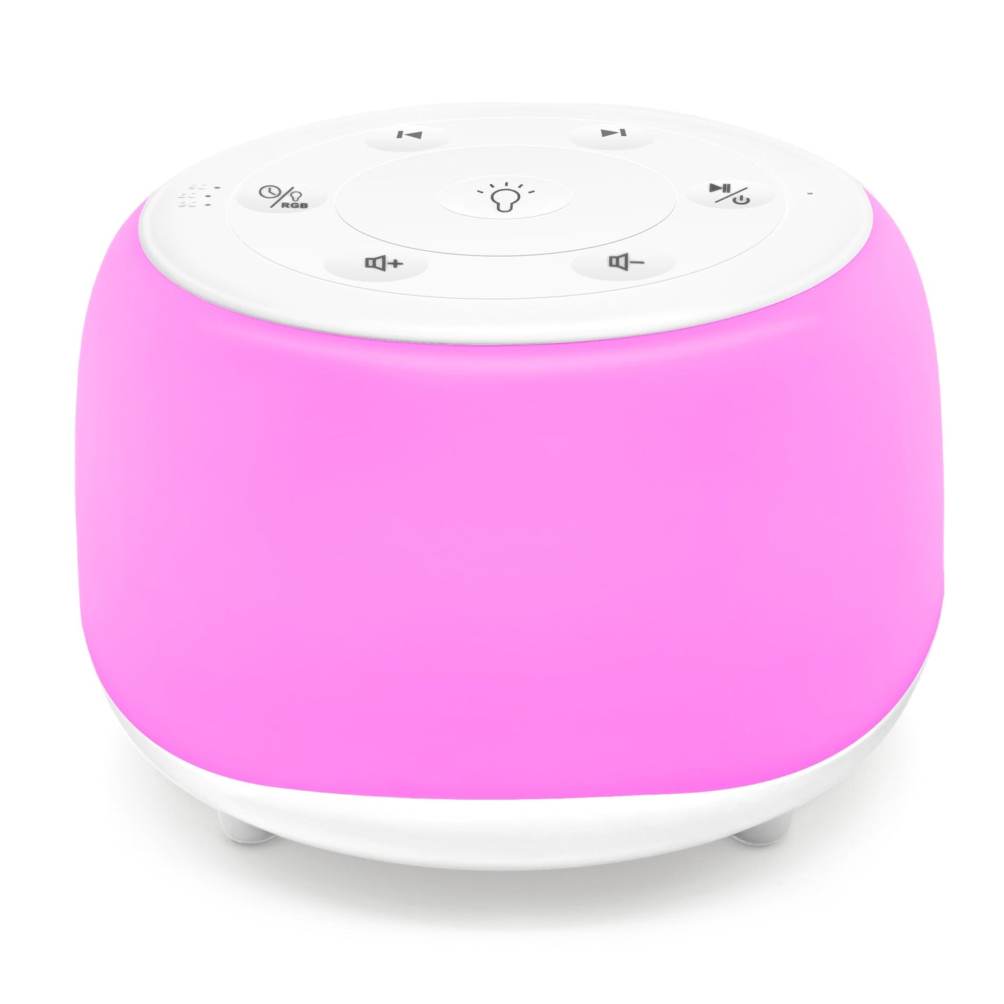 Portable White Noise Sound Machine & Night Light for Baby