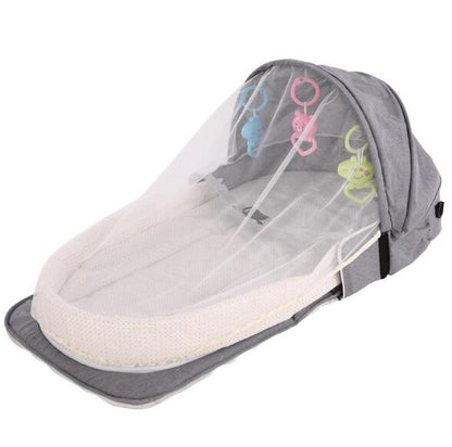 Foldable Portable Baby Travel Bed with Mosquito Net