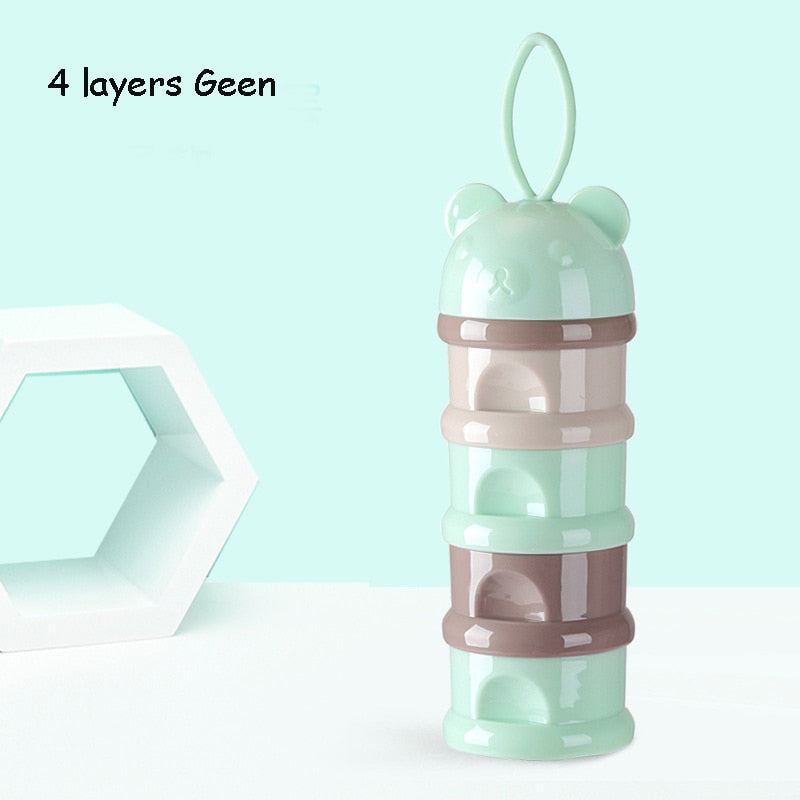 4 Layer Baby Food & Milk Powder Storage Box