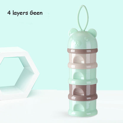 4 Layer Baby Food & Milk Powder Storage Box