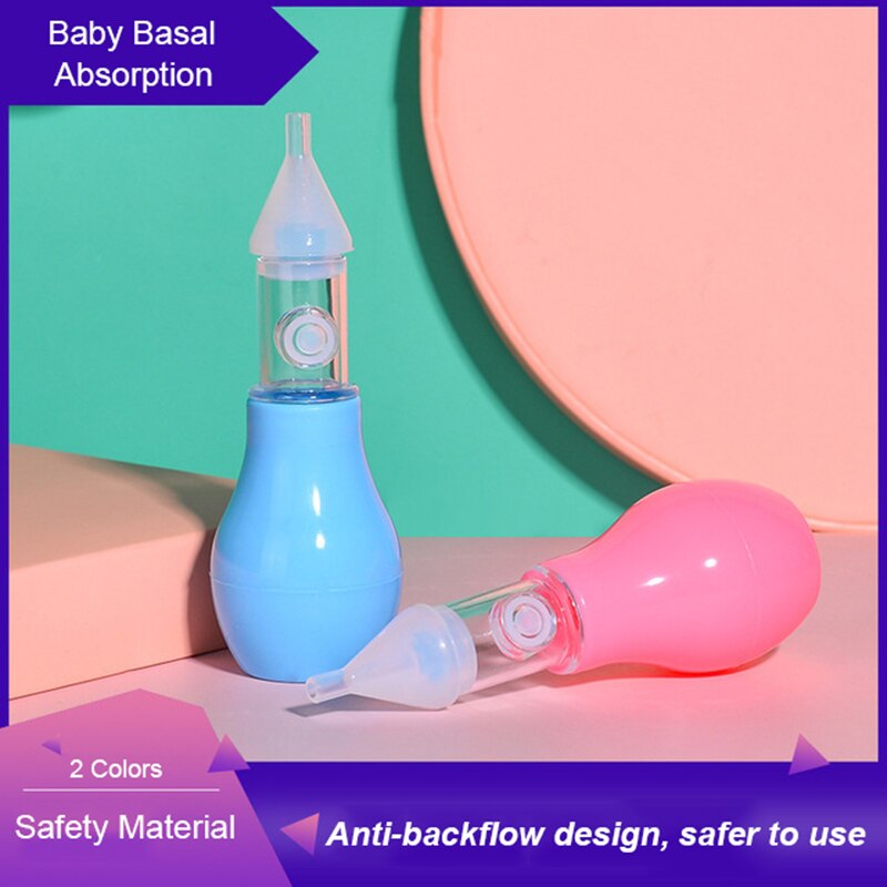 Silicone Anti-Backflow Baby Nasal Aspirator Pump