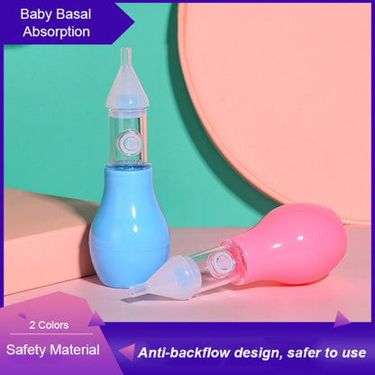 Silicone Anti-Backflow Baby Nasal Aspirator Pump