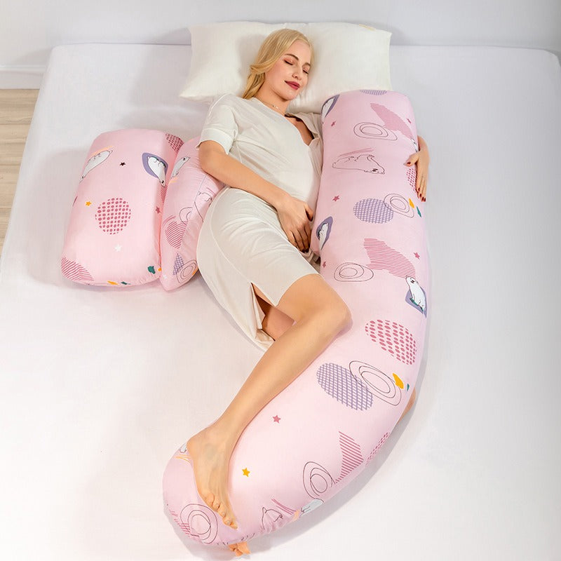 C-Shaped Ergonomic Maternity Breastfeeding Body Pillow