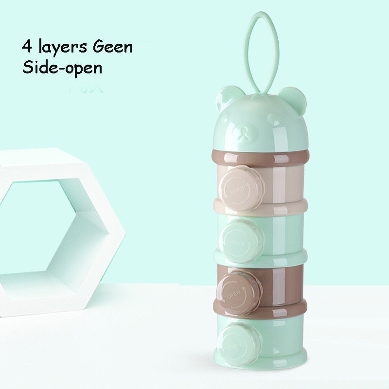 4 Layer Baby Food & Milk Powder Storage Box